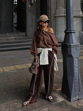 「ワンショルダー」｜esutoreja    公式さん（レディース・155cm）の秋コーディネート