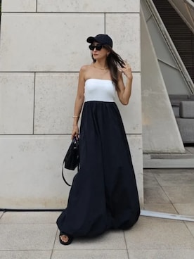 「キャミソールワンピ」｜esutoreja    公式さん（レディース・155cm）の夏コーディネート