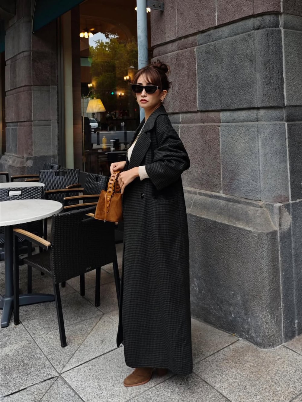 プラダ　PRADA 2013 チェスターコート　ガンクラブチェック　テーラード プラダ PRADA 2013 チェスターコート ガンクラブチェック テーラード