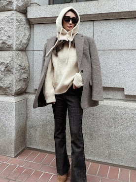 esutoreja    公式さん（レディース・154cm）の冬コーディネート