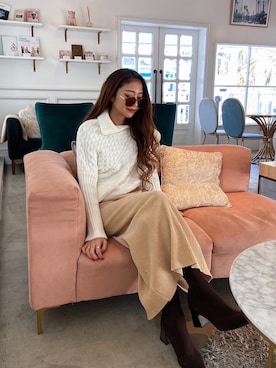 「esutoreja（エストレジャ）のアイテム」を使った、esutoreja    公式さん（レディース・161cm）の冬コーディネート