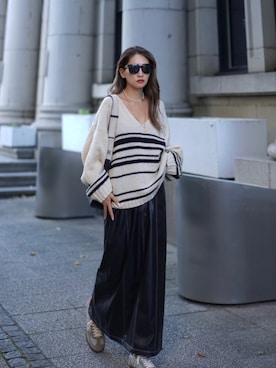 「esutoreja（エストレジャ）のアイテム」を使った、esutoreja    公式さん（レディース・155cm）の秋コーディネート