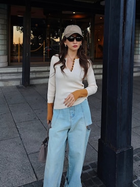 「esutoreja（エストレジャ）のアイテム」を使った、esutoreja    公式さん（レディース・155cm）の冬コーディネート