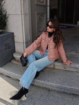 「esutoreja（エストレジャ）のアイテム」を使った、esutoreja    公式さん（レディース・155cm）の春コーディネート