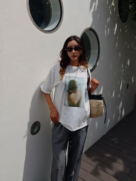 「esutoreja（エストレジャ）のアイテム」を使った、esutoreja    公式さん（レディース・155cm）の夏コーディネート