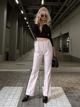 「esutoreja（エストレジャ）のアイテム」を使った、esutoreja    公式さん（レディース・168cm）の秋コーディネート