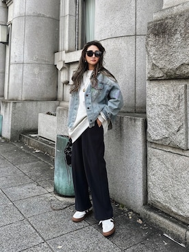 「似合うラボに行こう」｜esutoreja    公式さん（レディース・154cm）の冬コーディネート