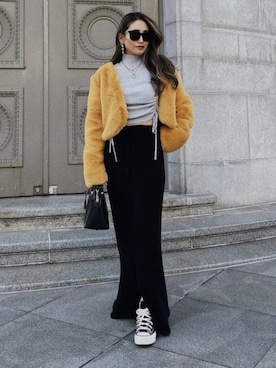 「トレンド」｜esutoreja    公式さん（レディース・155cm）の秋コーディネート