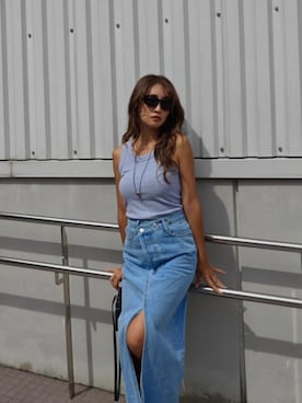 「esutoreja（エストレジャ）のアイテム」を使った、esutoreja    公式さん（レディース・155cm）の夏コーディネート