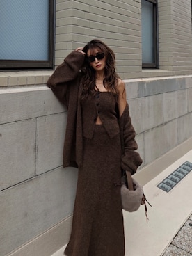 「esutoreja（エストレジャ）のアイテム」を使った、esutoreja    公式さん（レディース・155cm）の冬コーディネート