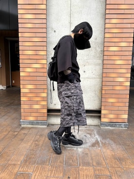 「ADRER（アドラー）のアイテム（バッグ）」を使った、ゆうさん（メンズ・167cm）の秋コーディネート