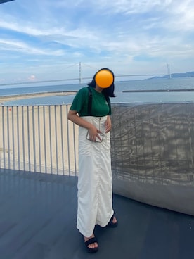 「Java（ジャバ）のアイテム」を使った、moe101aさん（レディース・158cm）の夏コーディネート