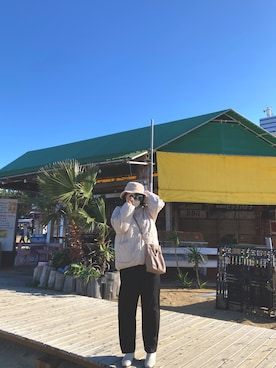 moe101aさん（レディース・159cm）の冬コーディネート