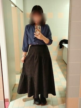 「PAGEBOY（ページボーイ）のアイテム」を使った、えいみーさん（骨格ウェーブ・レディース・167cm）の秋コーディネート