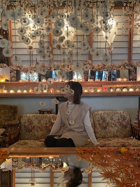 「brand ?（ブランド ?）のアイテム」を使った、kobutasanさん（レディース・157cm）の春コーディネート