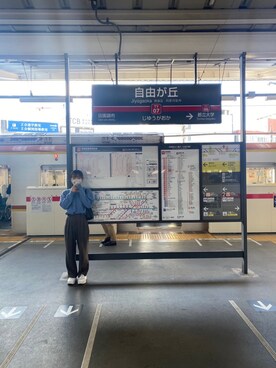 「brand ?（ブランド ?）のアイテム」を使った、kobutasanさん（レディース・157cm）の春コーディネート