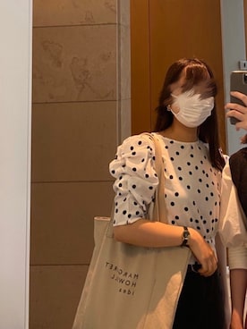 「brand ?（ブランド ?）のアイテム」を使った、kobutasanさん（レディース・157cm）の春コーディネート