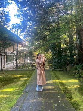 「brand ?（ブランド ?）のアイテム」を使った、kobutasanさん（レディース・157cm）の春コーディネート