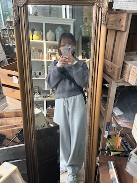 「brand ?（ブランド ?）のアイテム」を使った、kobutasanさん（レディース・157cm）の春コーディネート