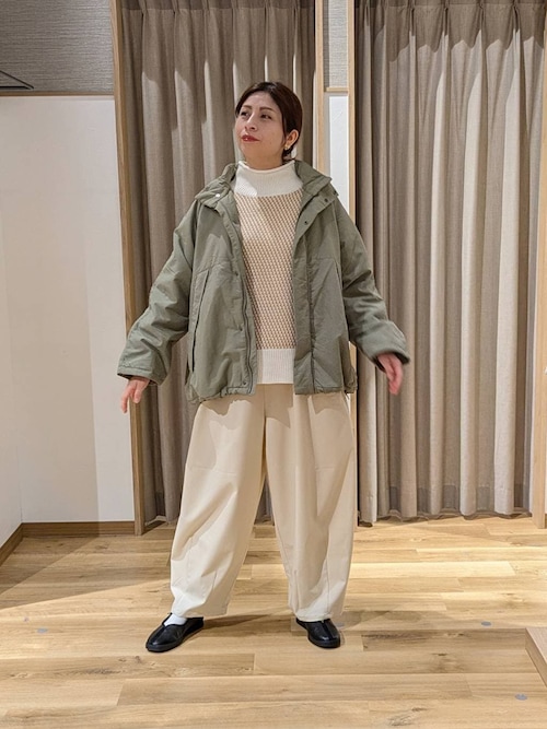 セール】スタンドカラーミドルコート[プチサイズあり]（その他アウター