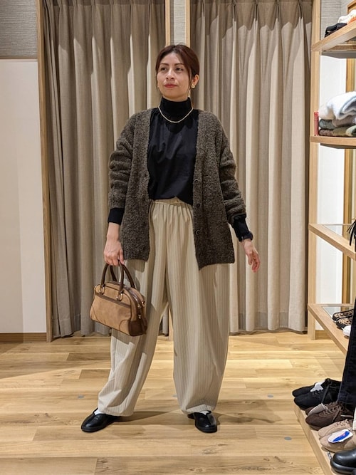 セール】タックギャザーワイドパンツ[プチサイズあり]（その他パンツ