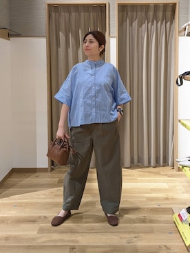 「studio CLIP（スタディオクリップ）のアイテム（ジャケット/アウター）」を使った、emiclip1921さん（レディース・160cm）の春コーディネート