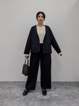 「アイテム（ショルダーバッグ）」を使った、emiclip1921さん（レディース・160cm・30代）の冬コーディネート