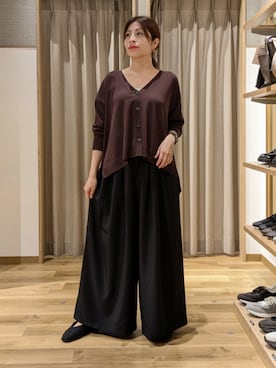 「studio CLIP（スタディオクリップ）のアイテム」を使った、emiclip1921さん（骨格ウェーブ・レディース・160cm）の秋コーディネート