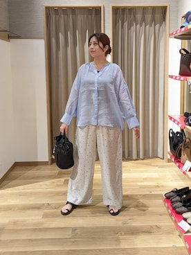 「studio CLIP（スタディオクリップ）のアイテム」を使った、emiclip1921さん（レディース・160cm）の夏コーディネート