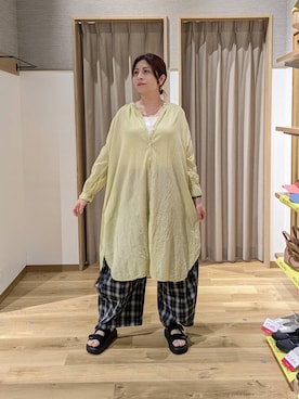 「アイテム（アクセサリー）」を使った、emiclip1921さん（レディース・160cm）の春コーディネート