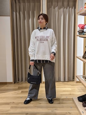 「アイテム（ヘアアクセサリー）」を使った、emiclip1921さん（レディース・160cm・30代）の冬コーディネート