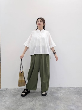 「studio CLIP（スタディオクリップ）のアイテム（ジャケット/アウター）」を使った、emiclip1921さん（レディース・160cm）の春コーディネート