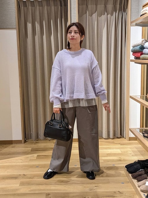 セール】タックストレートチノパンツ[プチ・プラスサイズあり]（その他