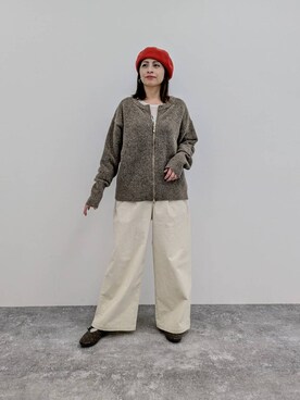 「アイテム（パンプス）」を使った、emiclip1921さん（レディース・160cm・30代）の冬コーディネート