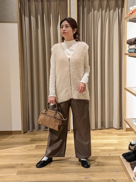 「studio CLIP（スタディオクリップ）のアイテム」を使った、emiclip1921さん（レディース・160cm）の冬コーディネート