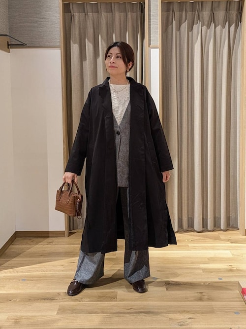 natural by clip》ロングライトコート[プチサイズあり]（チェスター