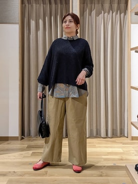 「studio CLIP（スタディオクリップ）のアイテム」を使った、emiclip1921さん（レディース・160cm）の秋コーディネート