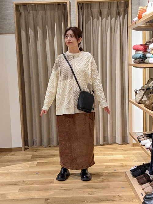 セール】ストレッチコールIラインスカート[トールサイズあり