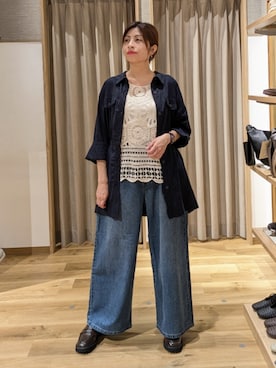 「studio CLIP（スタディオクリップ）のアイテム」を使った、emiclip1921さん（骨格ウェーブ・レディース・160cm）の秋コーディネート