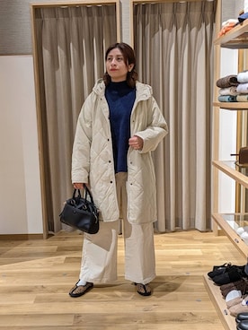 「studio CLIP（スタディオクリップ）のアイテム」を使った、emiclip1921さん（レディース・160cm）の冬コーディネート