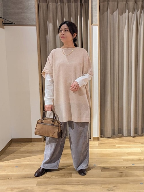 セール】7ゲージハーフスリーブチュニックプルオーバー（チュニック