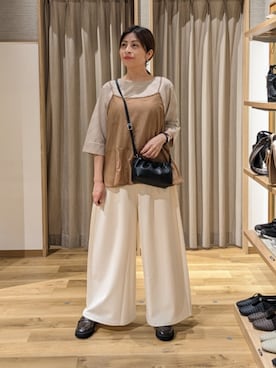 「studio CLIP（スタディオクリップ）のアイテム」を使った、emiclip1921さん（骨格ウェーブ・レディース・160cm）の秋コーディネート