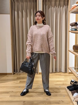 「studio CLIP（スタディオクリップ）のアイテム」を使った、emiclip1921さん（レディース・160cm）の冬コーディネート