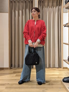「studio CLIP（スタディオクリップ）のアイテム」を使った、emiclip1921さん（レディース・160cm）の秋コーディネート