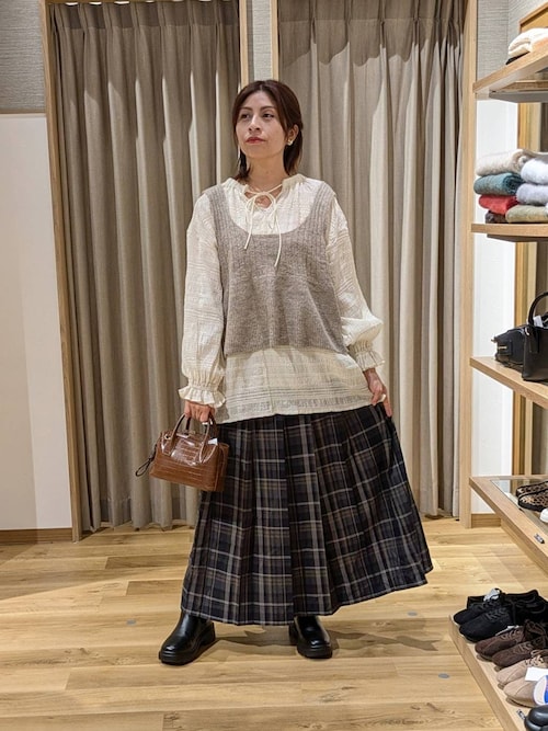 7ゲージ切り替えフレアベスト（ベスト）｜studio CLIP（スタディオ