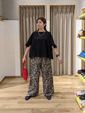 「studio CLIP（スタディオクリップ）のアイテム（シューズ）」を使った、emiclip1921さん（レディース・160cm）の春コーディネート
