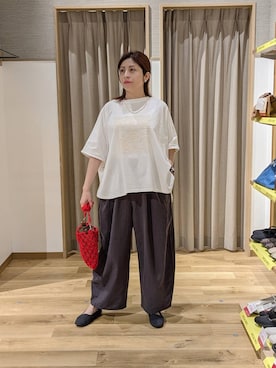 「studio CLIP（スタディオクリップ）のアイテム（シューズ）」を使った、emiclip1921さん（レディース・160cm）の春コーディネート