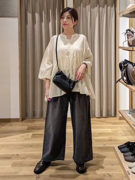 「studio CLIP（スタディオクリップ）のアイテム」を使った、emiclip1921さん（骨格ウェーブ・レディース・160cm）の秋コーディネート