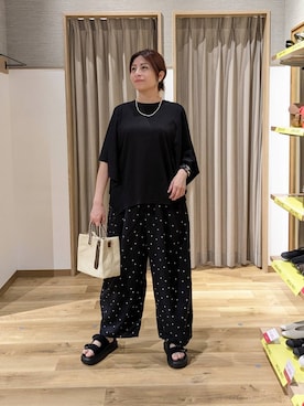 「studio CLIP（スタディオクリップ）のアイテム（シューズ）」を使った、emiclip1921さん（レディース・160cm）の春コーディネート