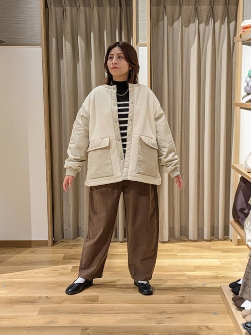 【soe】STUDIOS限定別注Wool Guide Parka ボア切り替え ボア切替デザインコート - ベルーナ【公式】